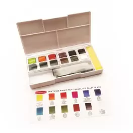 Set de acuarelas Inktense Derwent x12 Unidades 02