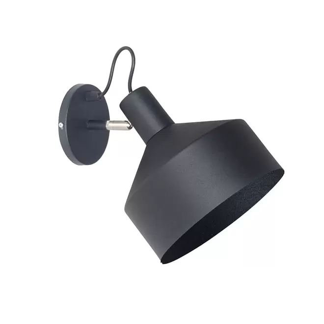aplique int. eolo 1l e27 negro