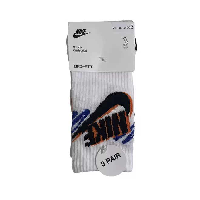 Medias Nike Sport GFX Crew x3 Bn Nj Ng Niños