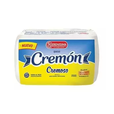 QUESO LA SERENISIMACREMOSO CREMONTROZ X KG