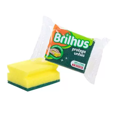 ESPONJA BRILHUS SALVA UÑAS X UN.