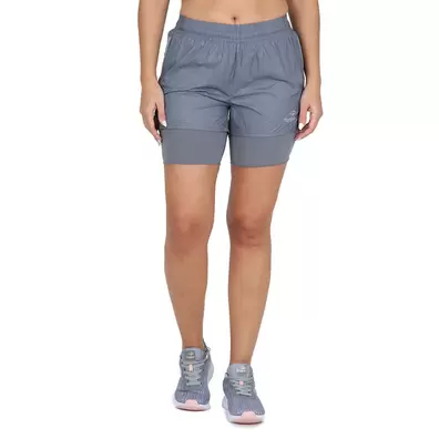 Short  Running Topper Crinkled Mujer