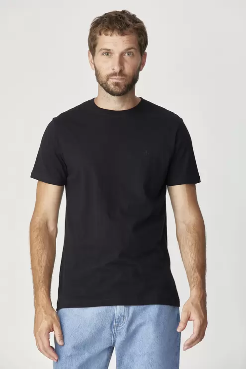 Ss Skinny Basic Crew Neck Tee