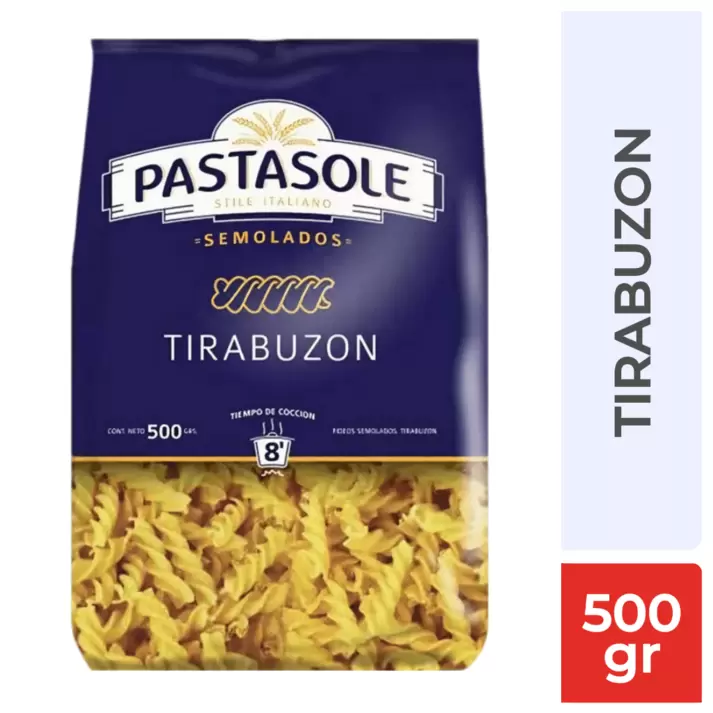 Fideo Pastasole Tirabuzon 500Gr