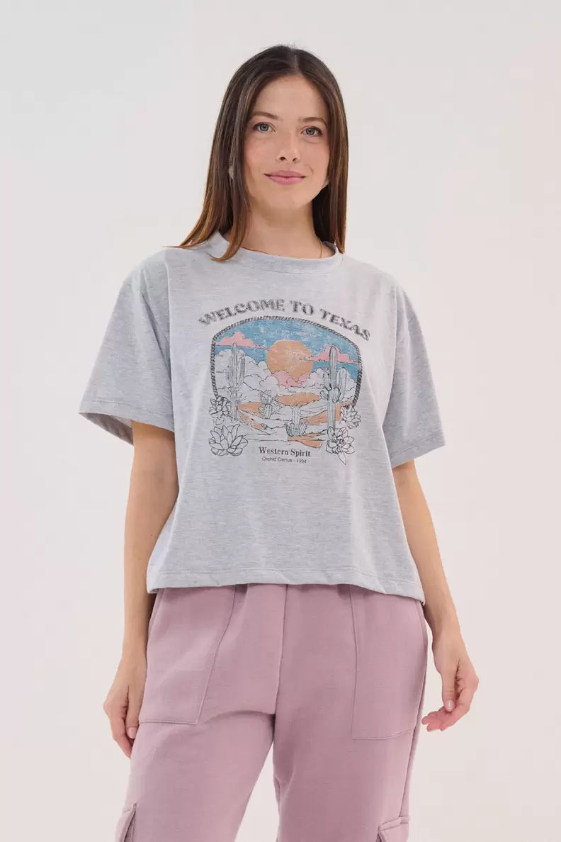 Remera Orchid Cactus