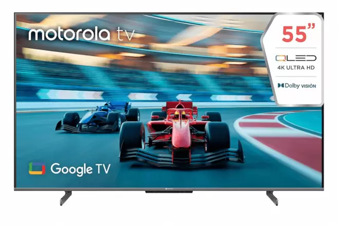 TV 55" SMART 4K FHD GOOGLE QLED