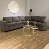 Living Esquinero Sofía 5 Cuerpos - Tela Premium