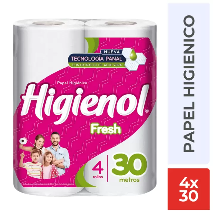 Papel Higie Higienol Export Fresh 4x30Mt