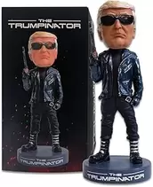 The Trumpinator Bobblehead The #1 Patriotic & President Gift 2025 Birthday for Conservatives or Gag Gift for Liberals
