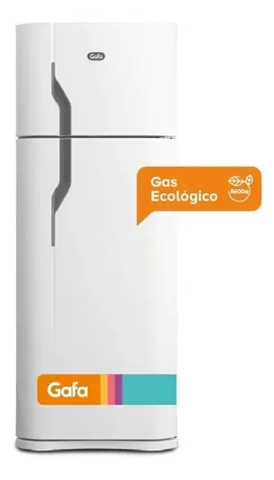 HELADERA GAFA HGF368AFB BLANCA 330 L C/FREEZER