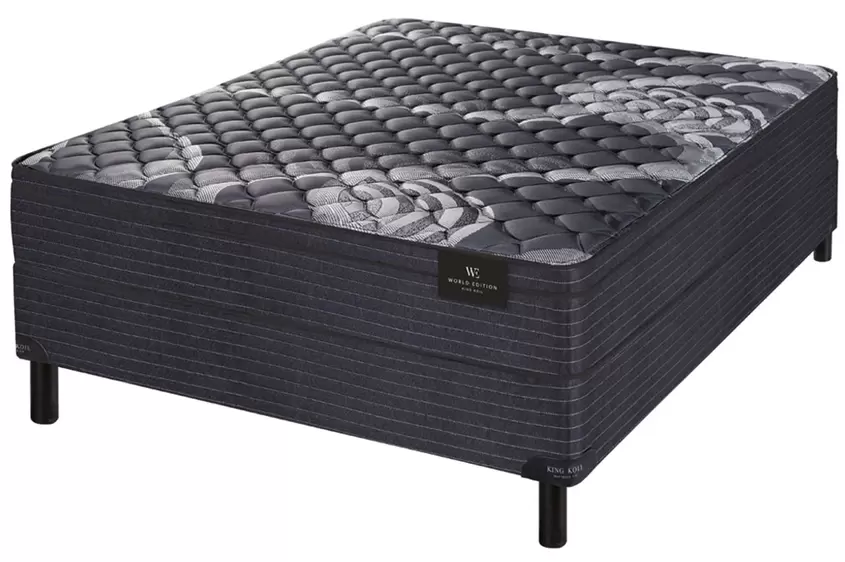 Sommier y Colchón de Resortes 2 Plazas King Koil Camila 140x190