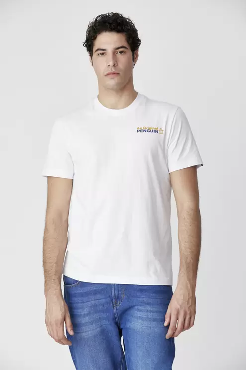 Ss Golf Print Tee