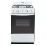 Cocina Ormay Okey Petit Multigas De 4 Hornallas Blanca