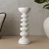 Candelabro madera wash meadiano 25cm (pil137bl)