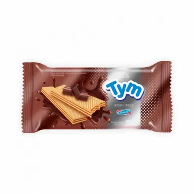 OBLEA TYM CHOCOLATE X 50 GR.