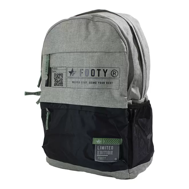 Mochila Colegial Footy Espalda 18 Ng Gs Niños