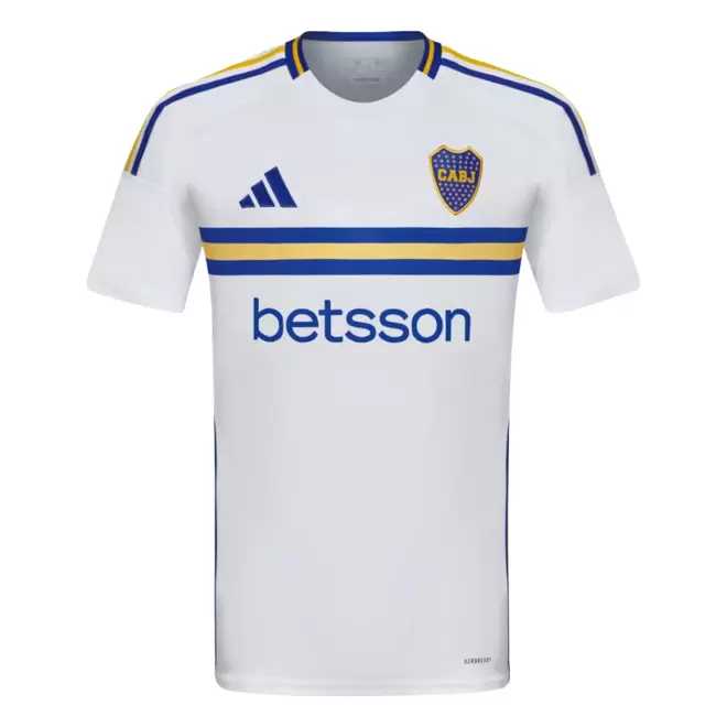 CAMISETA ADIDAS BOCA JRS A BCO T/MNO/AMLL FUTBOL HOMBRE