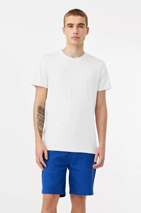 Ss Pima Crew Neck Tee