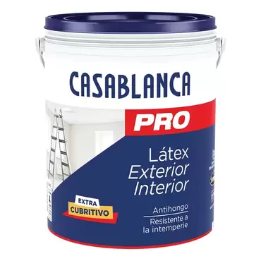 Pintura Latex Interior Exterior Casablanca 10L