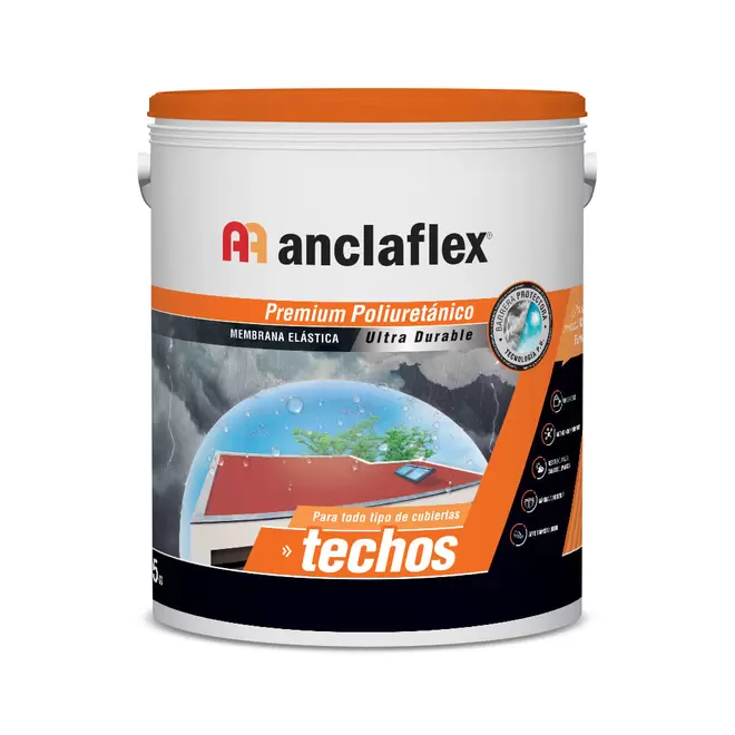 Membrana Líquida Premium Negro 5 Kg Anclaflex