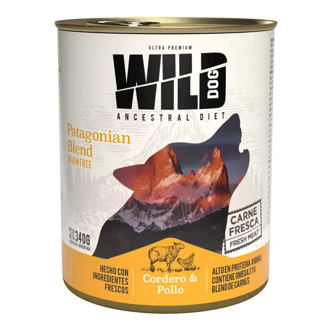 Lata Wild Cordero Y Pollo Perro Adulto