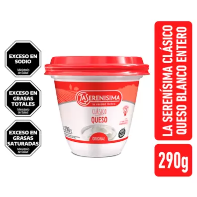 Queso Blanco Original La Serenísima Clásico 290 Gr