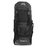 Mochila Para Camping Trekking Outdoor Tm Negra De 90lts