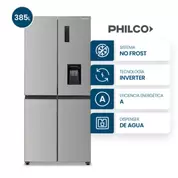 Heladera Side By Side 4 Puertas 385L Inverter Con D...