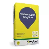 Cemento Blanco Super Pinguino 25 Kg Base Mortero Weber Mm