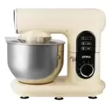Batidora Planetaria Atma Bp24w0ap Crema Acero Inox 6vel 4,8l
