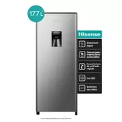 Heladera Single Door Dispenser 177L Silver Rl230wl4...