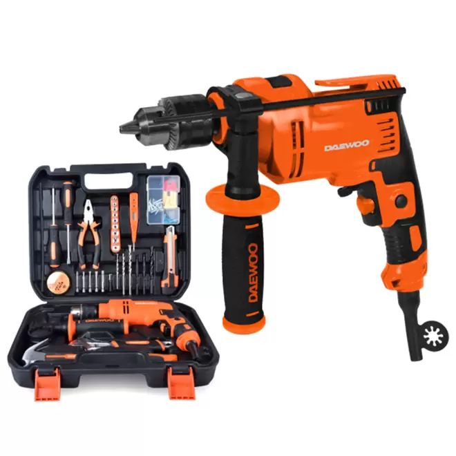taladro impacto 550w maletin y herramien