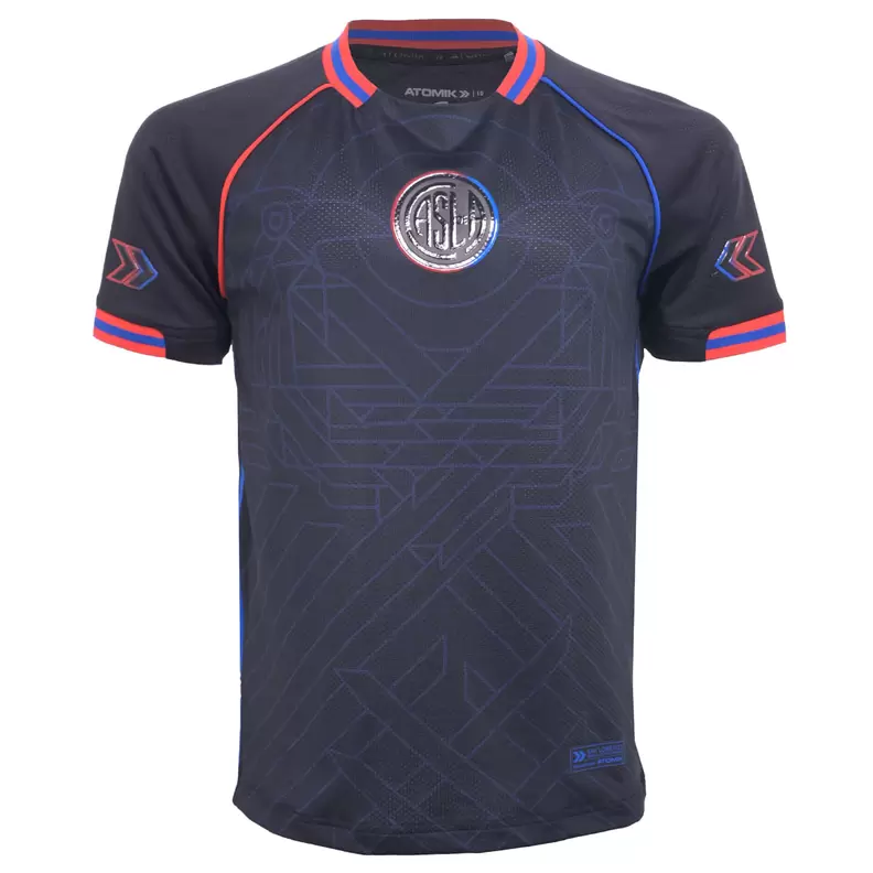 Camiseta De Fútbol Atomik Tercera San Lorenzo 25 Niños