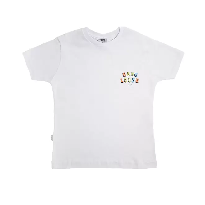 Remera Moda Hang Loose Doodle Bn Niños