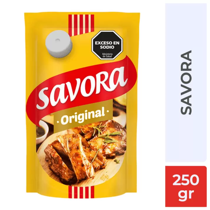Mostaza SAVORA Original 250 g DoyPack