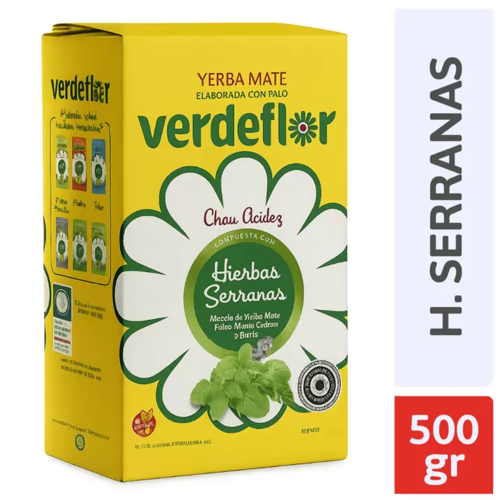 Yerba,Verdeflor,Compuesta,500gr