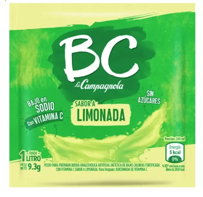 Jugo Bc Limonada Sobre 7Gr