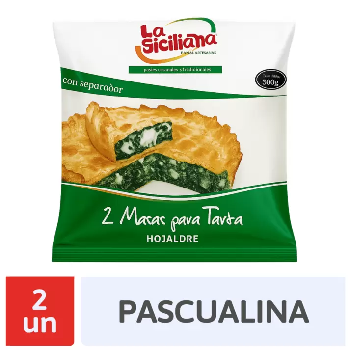 Pascualina La Siciliana Redonda  x 2 Un