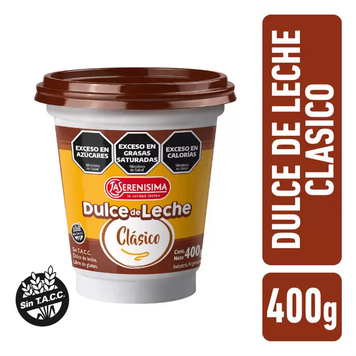 Dulce De Leche La Serenisima  x 400 Gr
