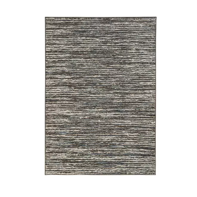 Alfombra Polypropelene Gris 200x290 Cm Shari Mito