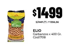 Elio - Garbanzos Cód:1708
