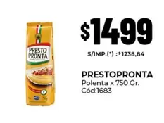 X$ - Polenta Cód:1683