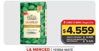 La Merced - Yerba Mate