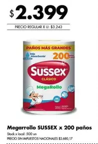 Sussex - Megarrollo