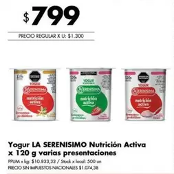 X$ - Yogur Nutrición Activa