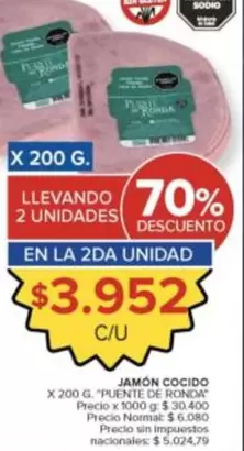 X$ - JAMÓN COCIDO