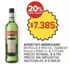Gancia - APERITIVO AMERICANO
