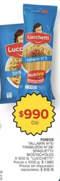 Lucchetti - FIDEOS