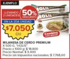 Premium - MILANESA DE CERDO PREMIUM