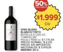 X$ - VINO BLEND BLANCO/TINTO